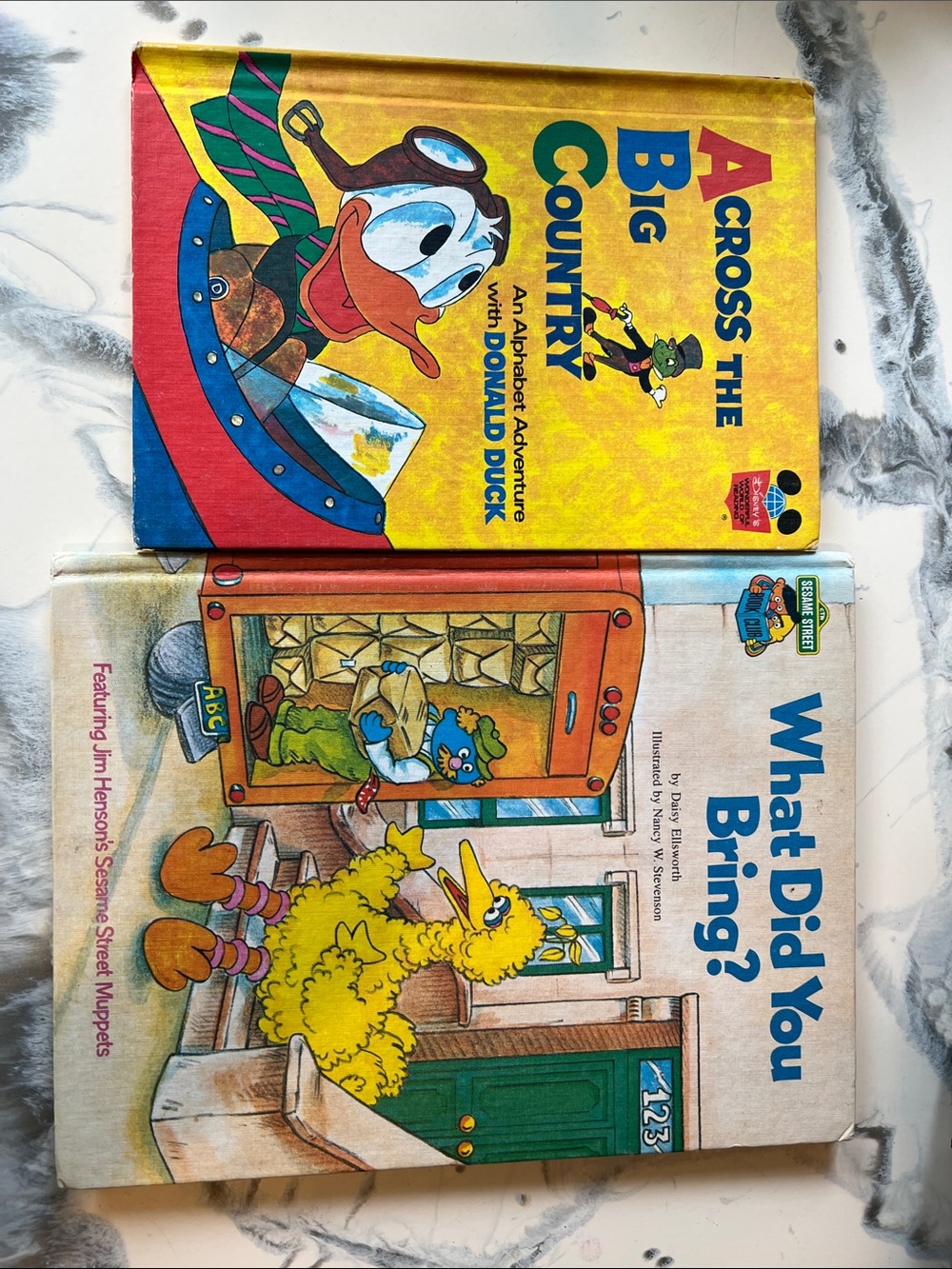 Vintage Children’s Book Lot – 1972 Disney & 1980 Sesame Street